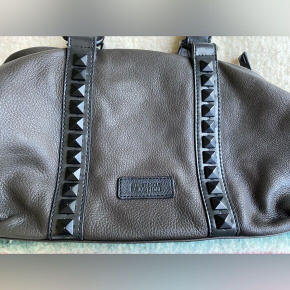 Black & Grey Kenneth Cole Handbag - Picture 2 of 6